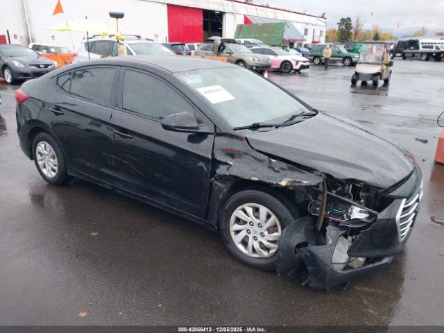 2018 HYUNDAI ELANTRA 5NPD74LF3JH262555