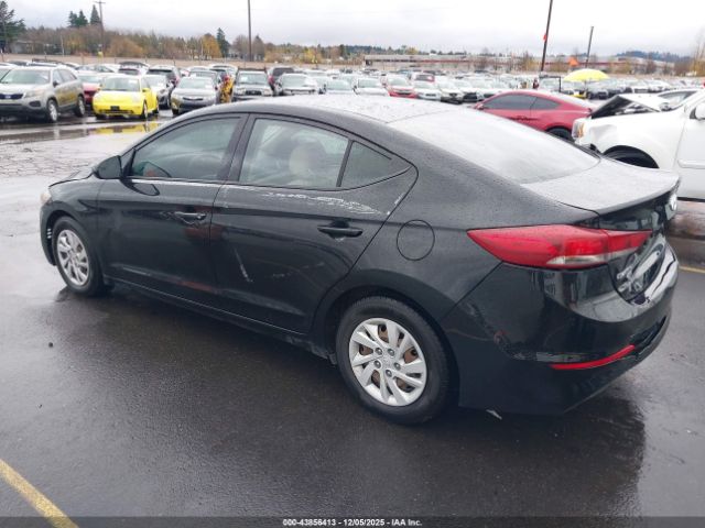 2018 HYUNDAI ELANTRA 5NPD74LF3JH262555 Photo 2