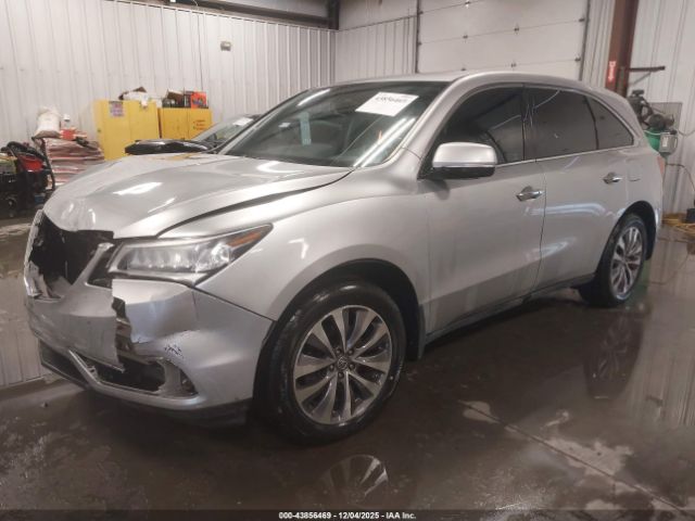 2014 ACURA MDX 5FRYD4H42EB012566 Photo 1