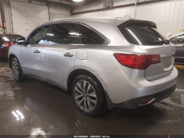 2014 ACURA MDX 5FRYD4H42EB012566 Photo 2