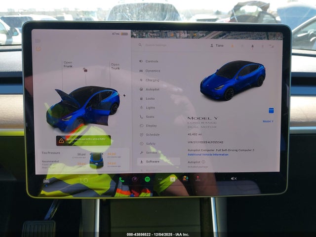 2020 TESLA MODEL Y 5YJYGDEE4LF055342 Photo 6