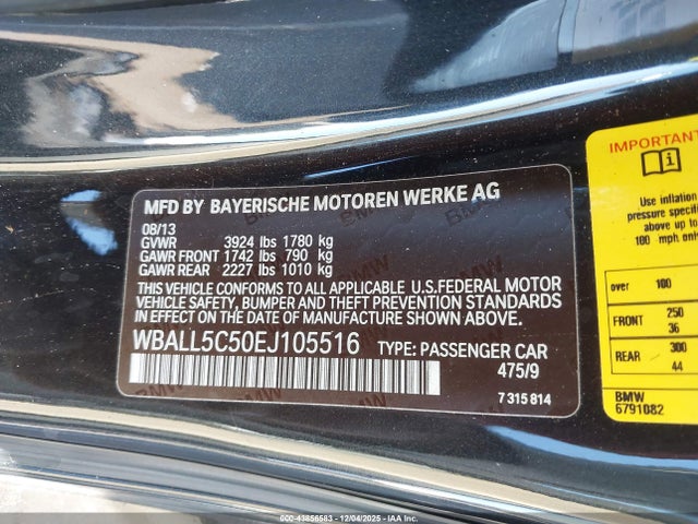 2014 BMW Z4 WBALL5C50EJ105516 Photo 8