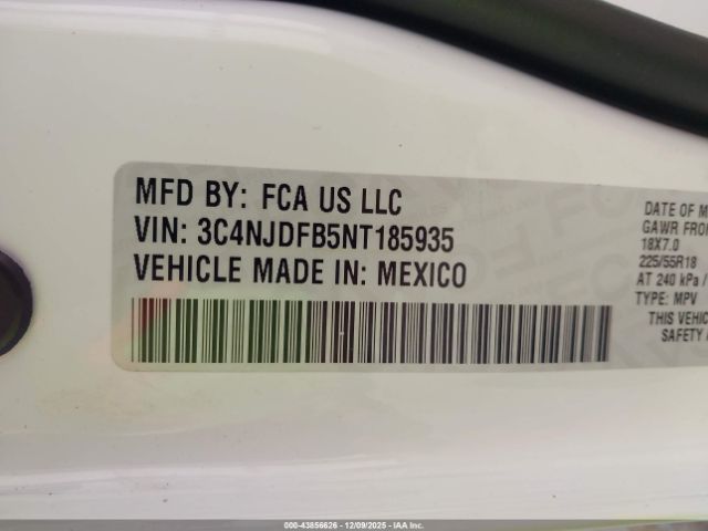 2022 JEEP COMPASS 3C4NJDFB5NT185935 Photo 8