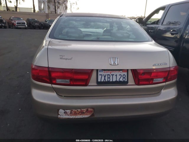 43856655 :رقم المزاد ، 1HGCM56475A011024 vin ، 2005 Honda Accord 2.4 Lx مزاد بيع