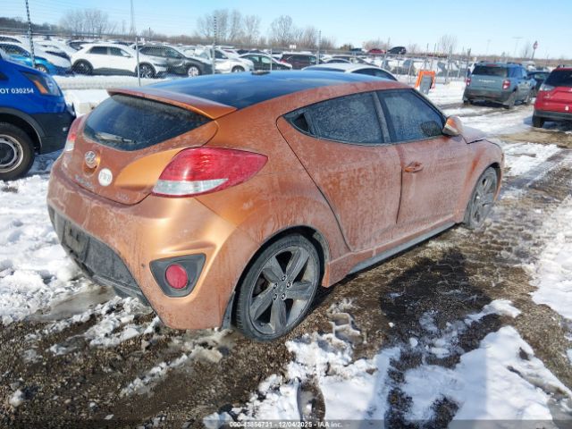 2014 HYUNDAI VELOSTER KMHTC6AEXEU210442 Photo 3