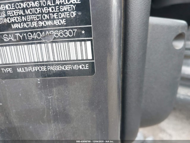 2004 LAND ROVER DISCOVERY SALTY19404A866307 Photo 8