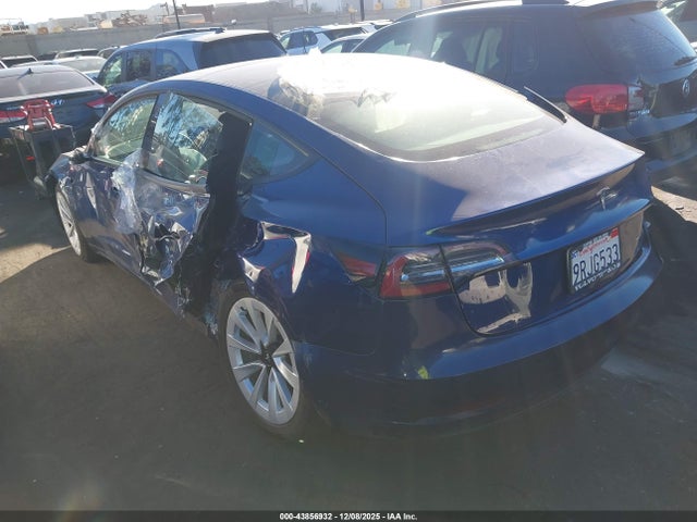 2022 TESLA MODEL 3 5YJ3E1EB1NF188017 Photo 2