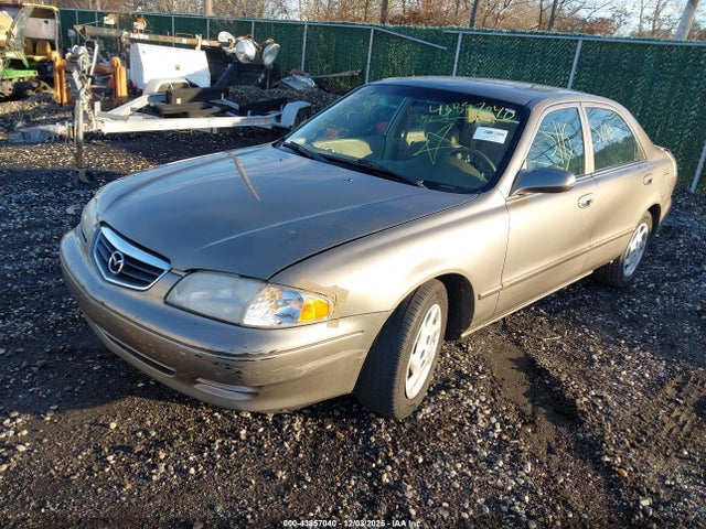 2002 Mazda 626 Lx მანქანა იყიდება აუქციონზე, vin: 1YVGF22C125307001, აუქციონის ნომერი: 43857040