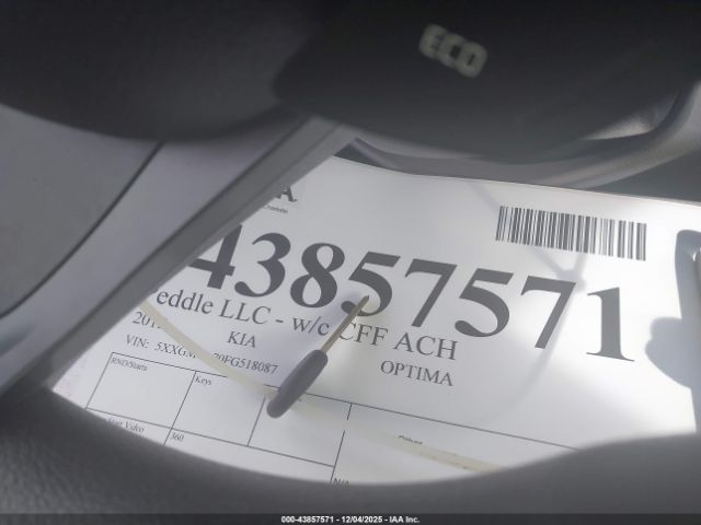 2015 KIA OPTIMA 5XXGM4A70FG518087 Photo 10