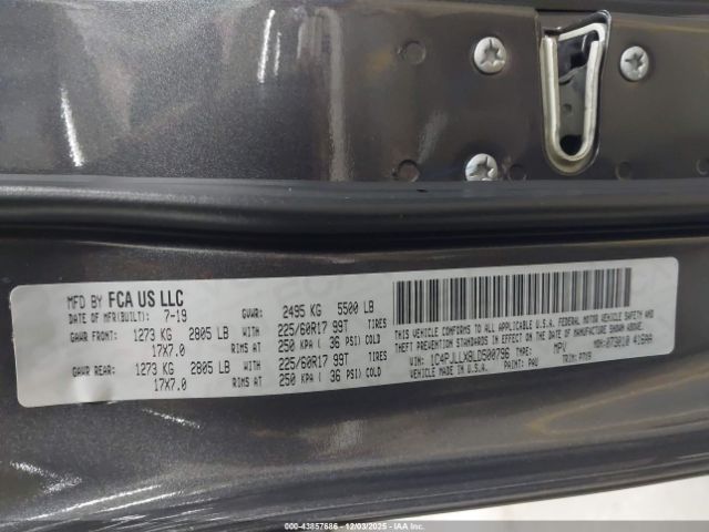 2020 JEEP CHEROKEE 1C4PJLLX8LD500796 Photo 8