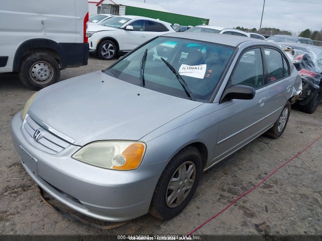 43857695 :رقم المزاد ، 2HGES16503H548705 vin ، 2003 Honda Civic Lx مزاد بيع