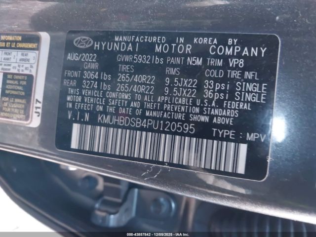 2023 GENESIS GV80 KMUHBDSB4PU120595 Photo 8