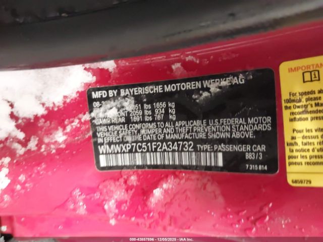 2015 MINI HARDTOP WMWXP7C51F2A34732 Photo 8