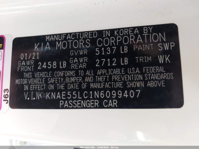 2022 KIA STINGER KNAE55LC1N6099407 Photo 8