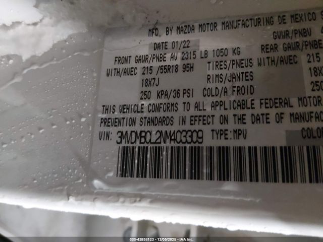 2022 MAZDA CX-30 3MVDMBCL2NM403309 Photo 8