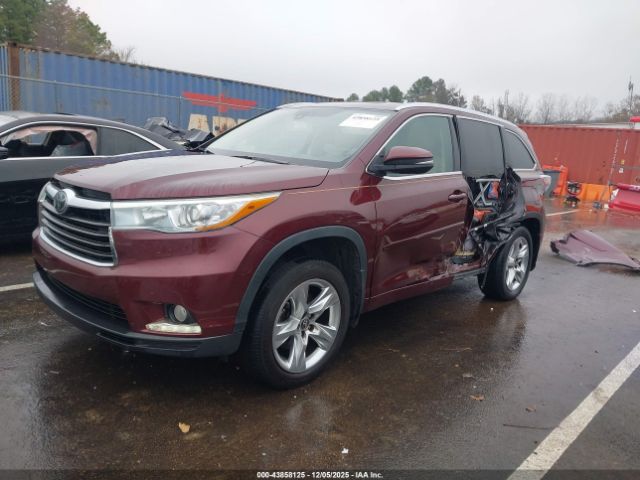 2016 TOYOTA HIGHLANDER 5TDDKRFHXGS299470 Photo 1