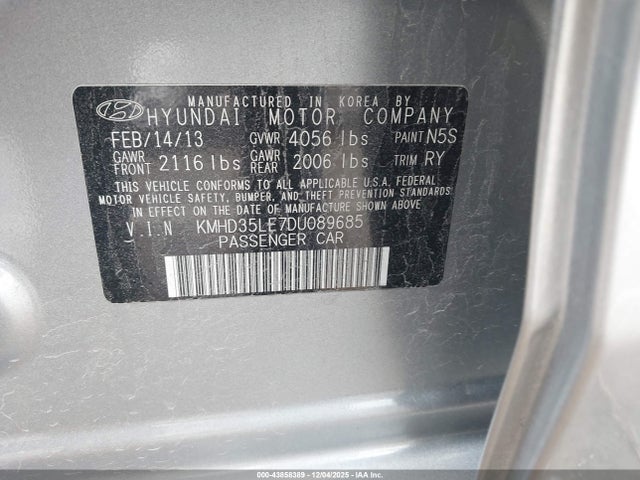 2013 HYUNDAI ELANTRA GT KMHD35LE7DU089685 Photo 8