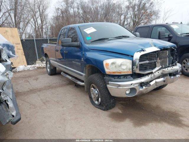 2006 DODGE RAM 2500 3D7KS28C16G292216