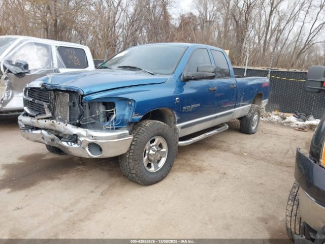 2006 DODGE RAM 2500 3D7KS28C16G292216 Photo 1