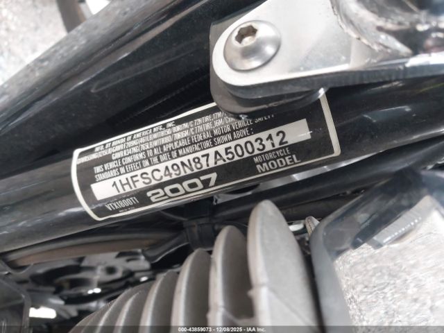 2007 HONDA VTX1800 1HFSC49N87A500312 Photo 9