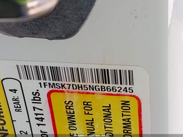 2022 FORD EXPLORER 1FMSK7DH5NGB66245 Photo 8