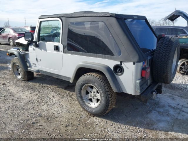2005 JEEP WRANGLER 1J4FA44S25P302439 Photo 2