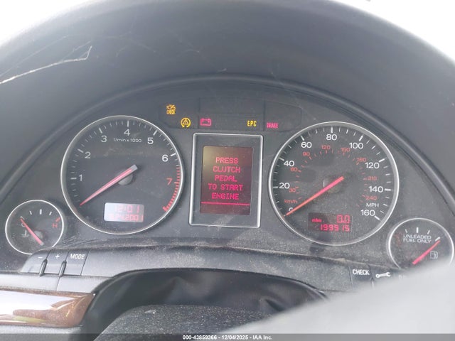 2002 AUDI A4 WAULT68EX2A135617 Photo 6