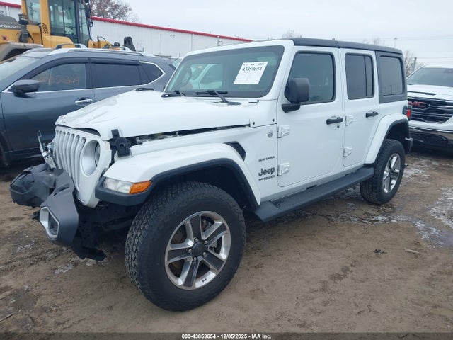 43859654 :رقم المزاد ، 1C4HJXEN5MW526897 vin ، 2021 Jeep Wrangler Unlimited Sahara 4x4 مزاد بيع