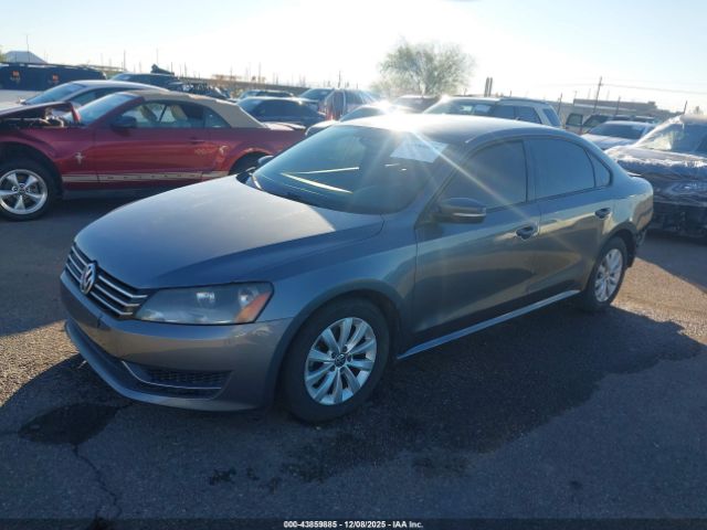 2014 VOLKSWAGEN PASSAT 1VWAP7A36EC006471 Photo 1