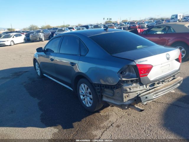 2014 VOLKSWAGEN PASSAT 1VWAP7A36EC006471 Photo 2