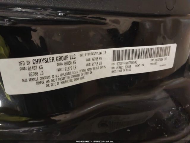 2013 FIAT 500 3C3CFFFH0DT608545 Photo 8