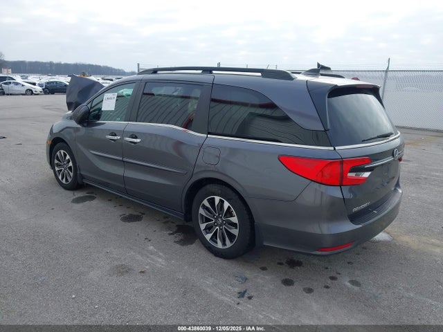 43860039 :رقم المزاد ، 5FNRL6H76NB033015 vin ، 2022 Honda Odyssey Ex-l مزاد بيع