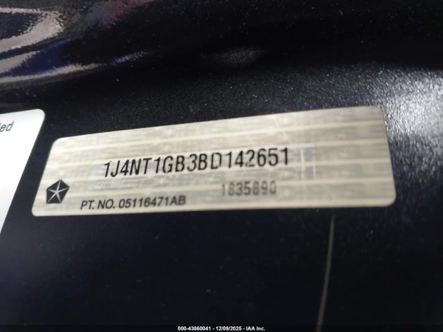 2011 JEEP PATRIOT 1J4NT1GB3BD142651 Photo 8