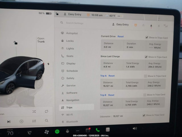 2024 TESLA MODEL Y 7SAYGDEE5RA325400 Photo 6