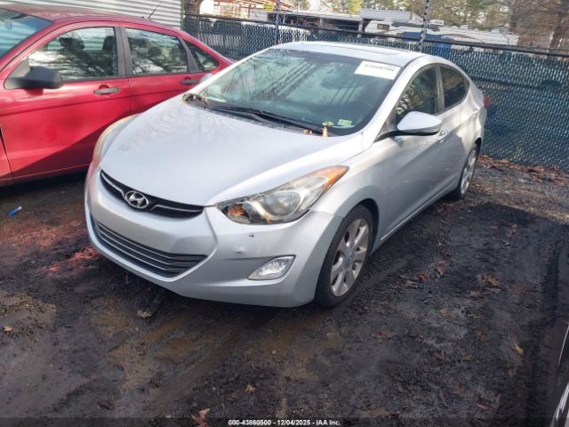 2011 HYUNDAI ELANTRA KMHDH4AEXBU119483 Photo 1