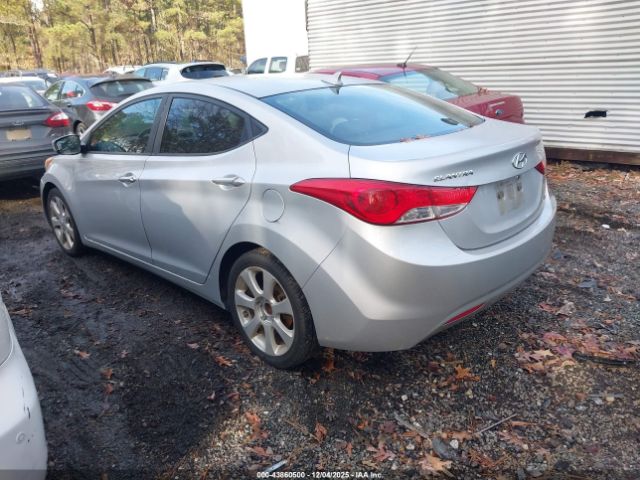 2011 HYUNDAI ELANTRA KMHDH4AEXBU119483 Photo 2