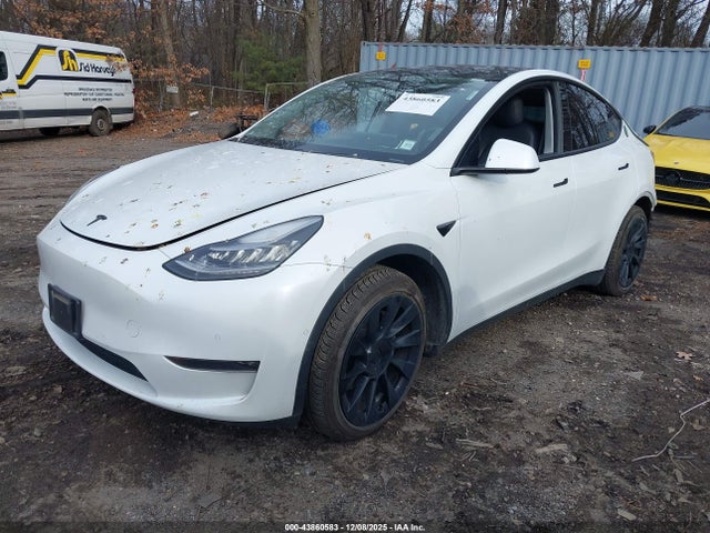2021 TESLA MODEL Y 5YJYGDEE6MF077084 Photo 1