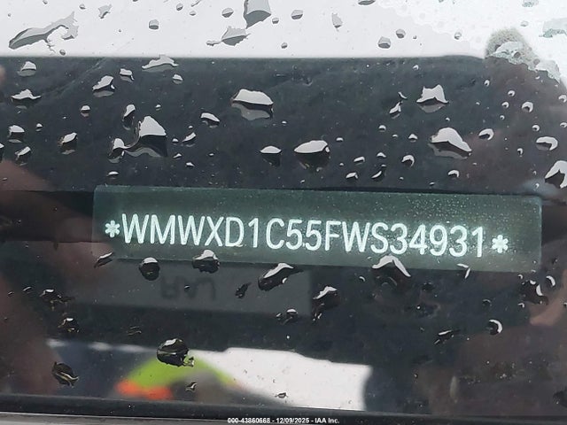 2015 MINI COUNTRYMAN WMWXD1C55FWS34931 Photo 8