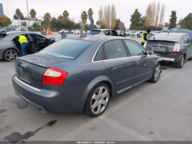 2004 AUDI S4 WAUPL58E64A265912 Photo 3