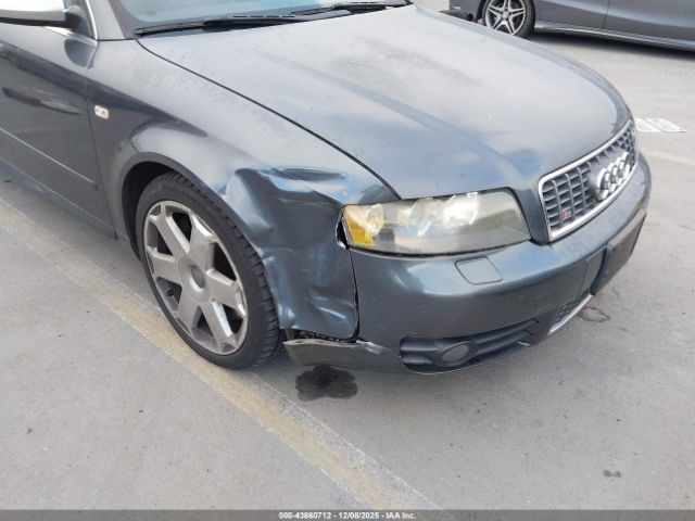2004 AUDI S4 WAUPL58E64A265912 Photo 5