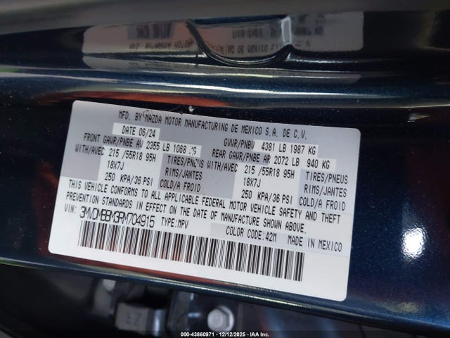 Mazda Cx-30 2.5 S Select Sport 2024 3MVDMBBM3RM704915 Image 9