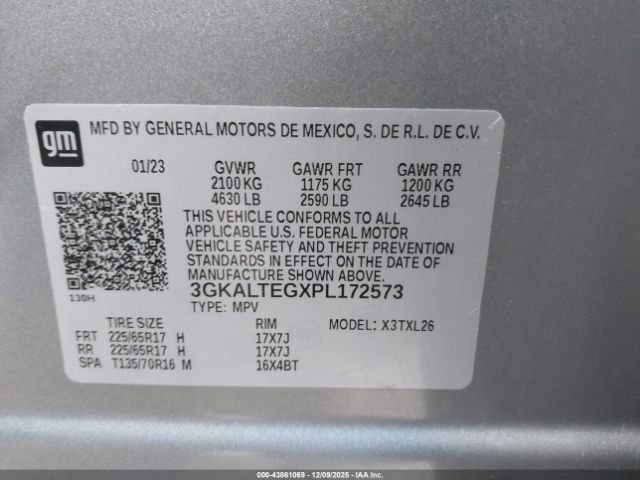 2023 GMC TERRAIN 3GKALTEGXPL172573 Photo 8