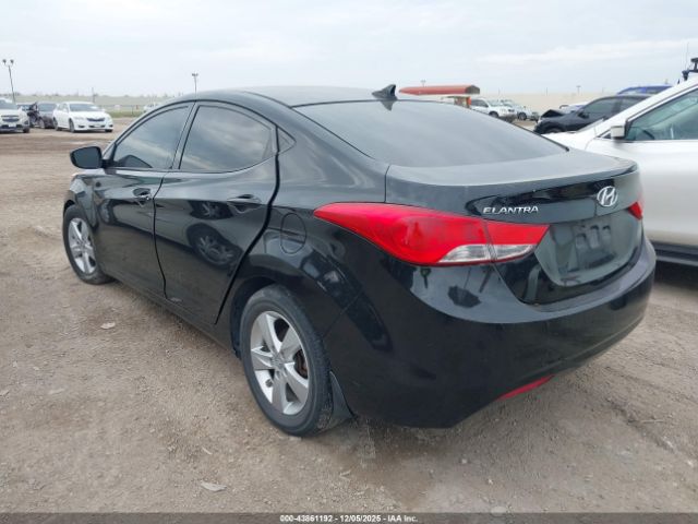 2013 HYUNDAI ELANTRA 5NPDH4AE7DH319528 Photo 2