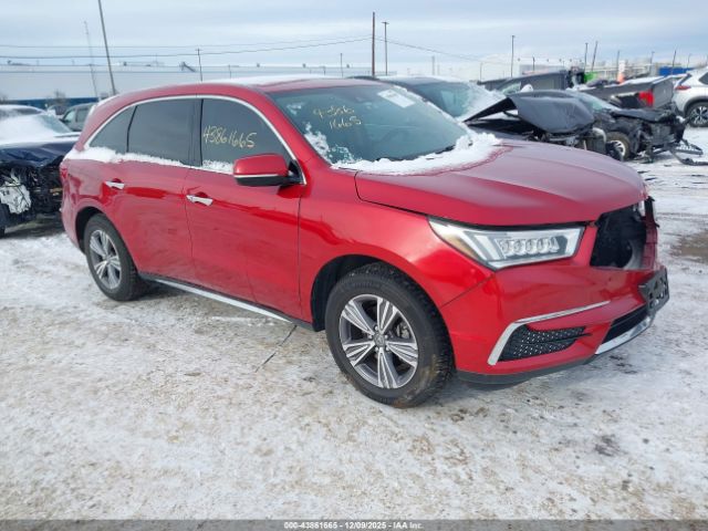 2019 ACURA MDX 5J8YD3H31KL002821