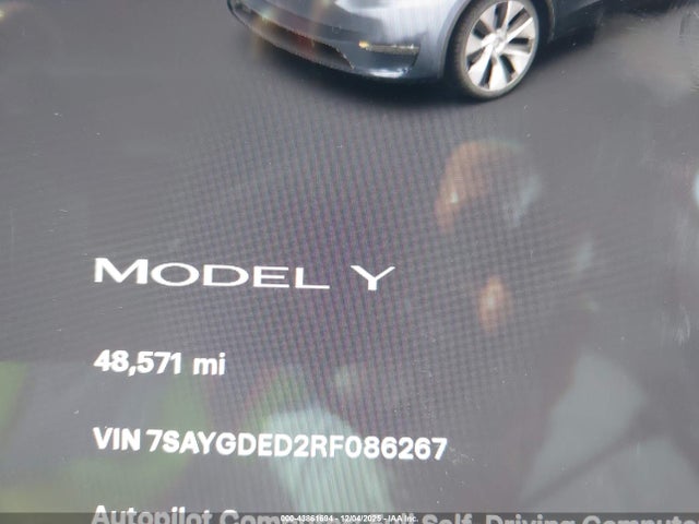 2024 TESLA MODEL Y 7SAYGDED2RF086267 Photo 6