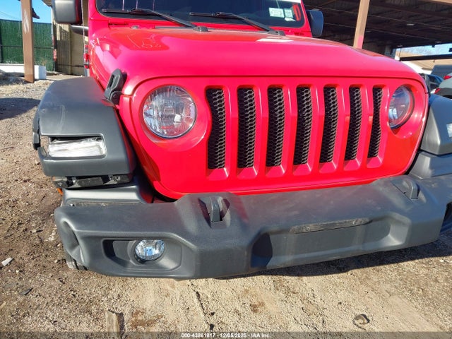43861817 :رقم المزاد ، 1C4HJXDG1NW214791 vin ، 2022 Jeep Wrangler Unlimited Sport S 4x4 مزاد بيع