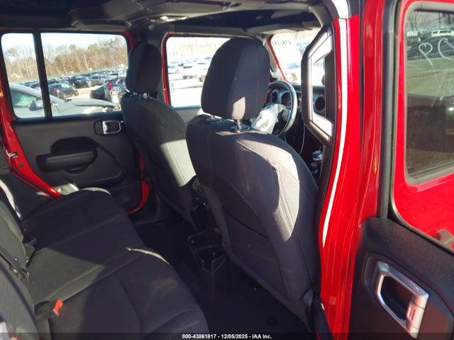 43861817 :رقم المزاد ، 1C4HJXDG1NW214791 vin ، 2022 Jeep Wrangler Unlimited Sport S 4x4 مزاد بيع