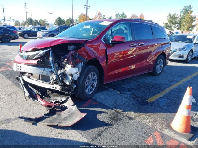 2022 TOYOTA SIENNA 5TDJRKEC5NS092736 Photo 1