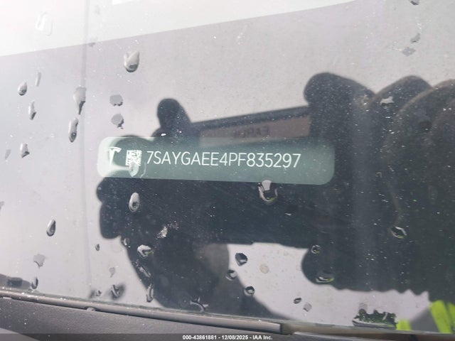 Aukcja sprzedaży 2023 Tesla Model Y Awd/long Range Dual Motor All-wheel Drive, vin: 7SAYGAEE4PF835297, numer aukcji: 43861881