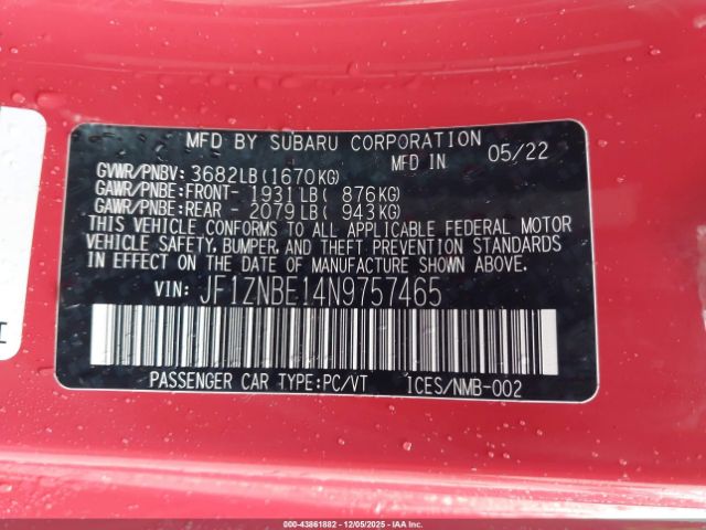 2022 TOYOTA GR86 JF1ZNBE14N9757465 Photo 8